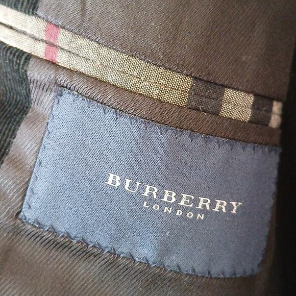 Burberry London Bond Street cashmere blend soft corduroy blazer - Picture 8 of 9